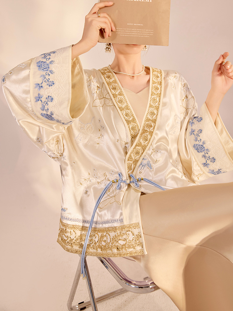 Embroidery Knit - 2026 Spring High end New Chinese