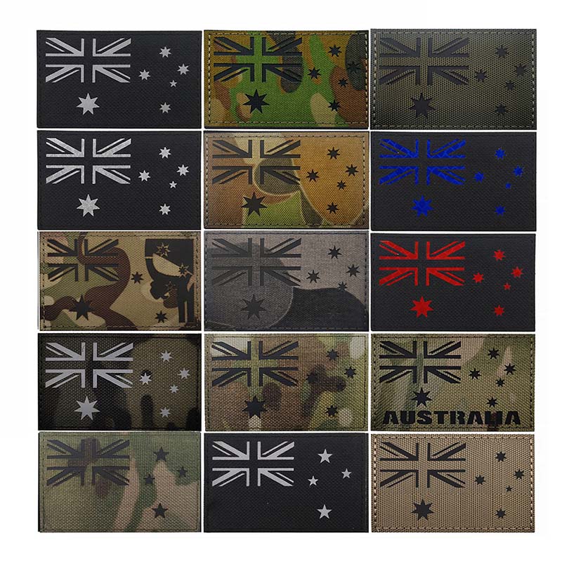 Embroidery In Australia - Australian Flag Patch Fabric Applique Embroidery,Australia