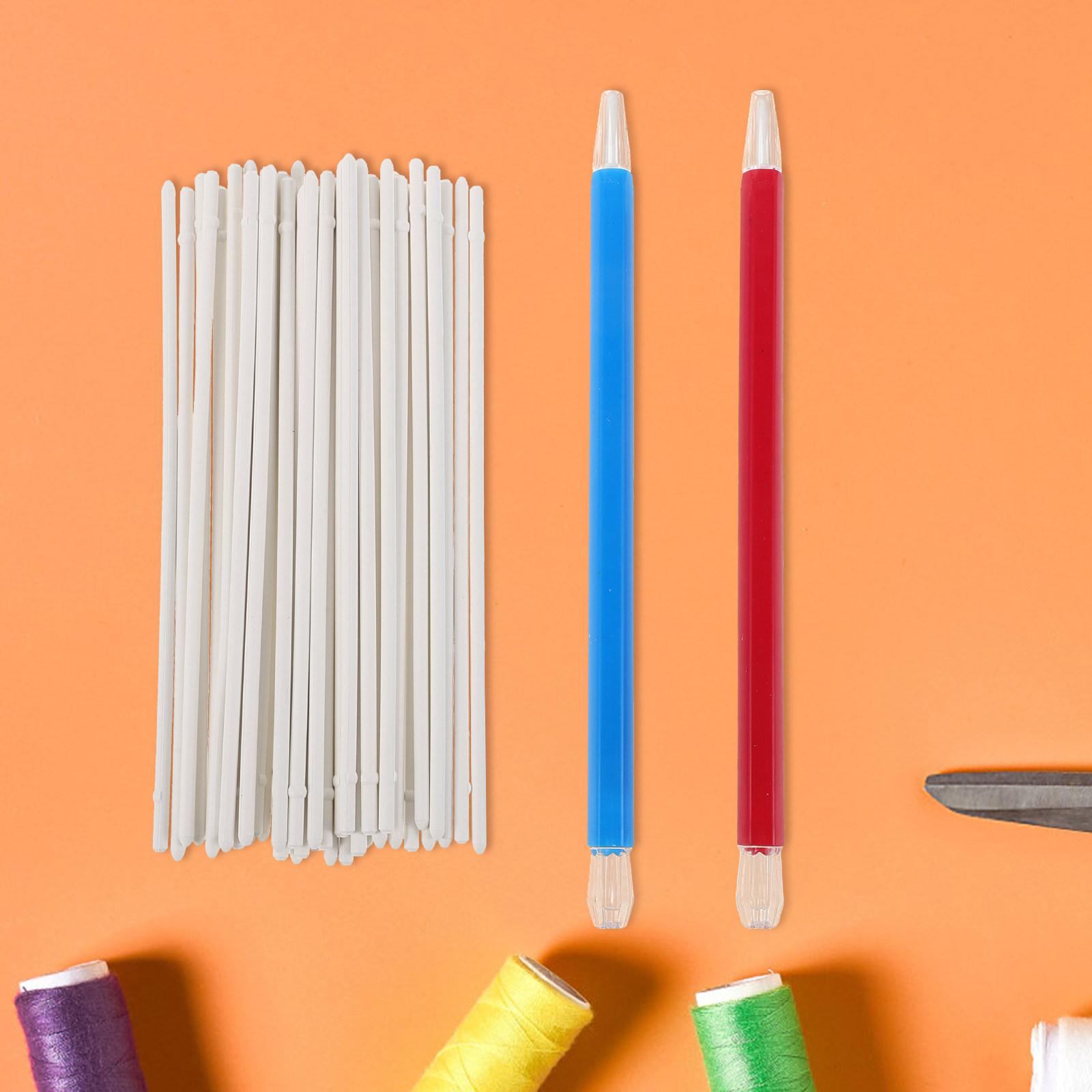 Embroidery And Quilting - 2Sets Heat Erasable Fabric Pen Refills