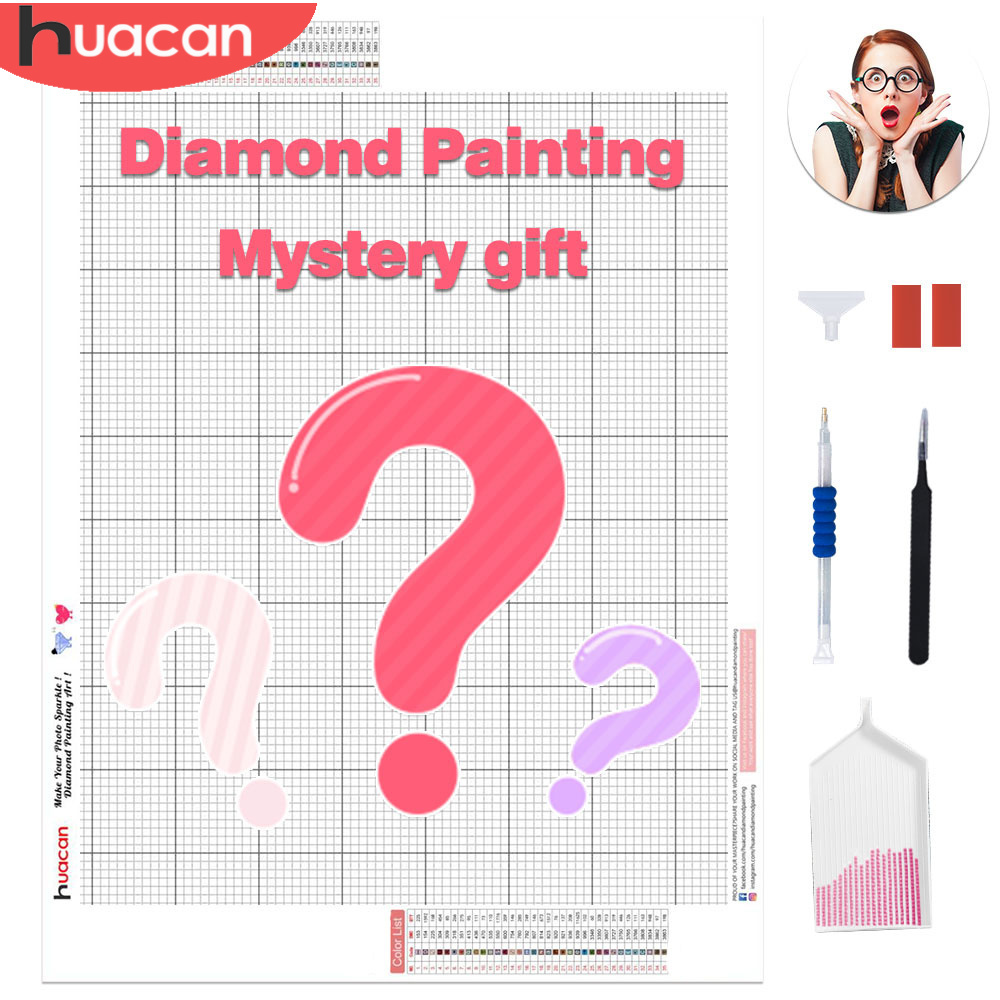 Embroidery Sheet - HUACAN DIY Diamond Painting Mystery Gift