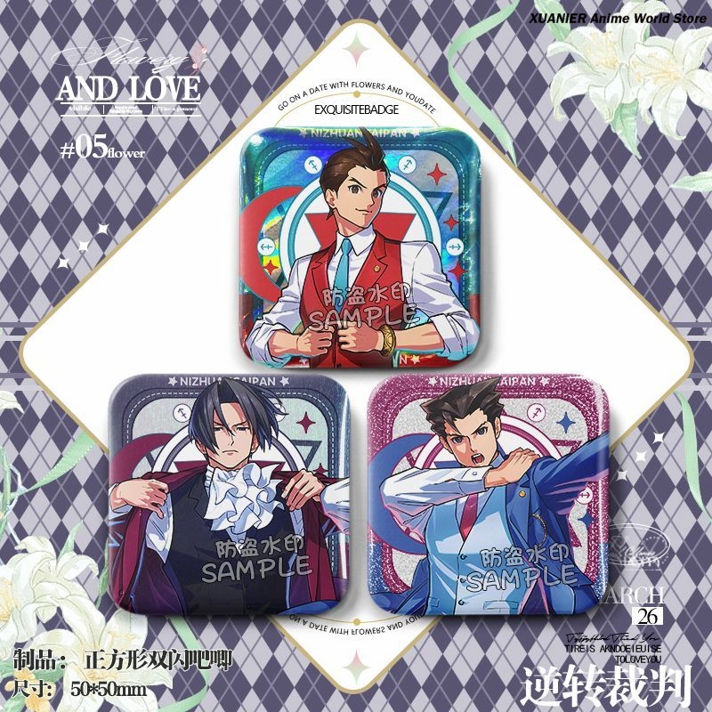 Embroidery Reddit - Miles Edgeworth Apollo Justice Ryunosuke Naruhodo