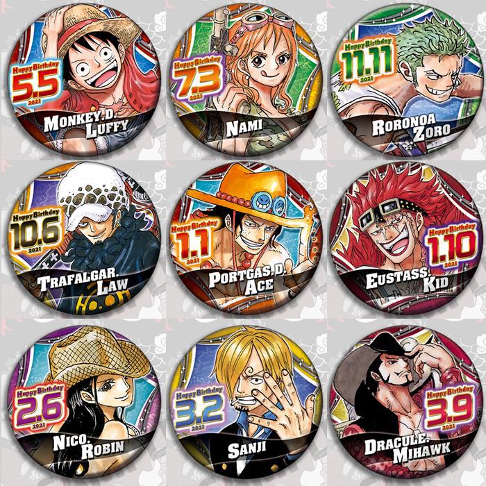 Embroidery Reddit - One Piece Anime Badge Pin Set
