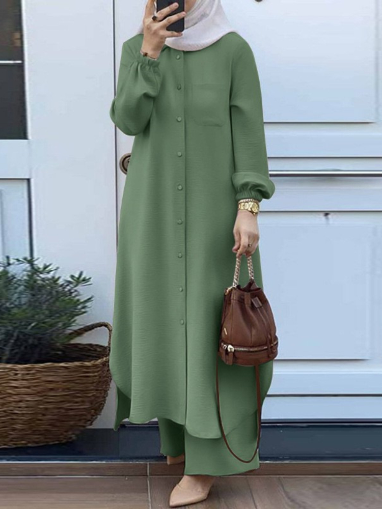 Dress Solid Color Dubai Turkis - đánh giá và giá Embroidery Kaftan