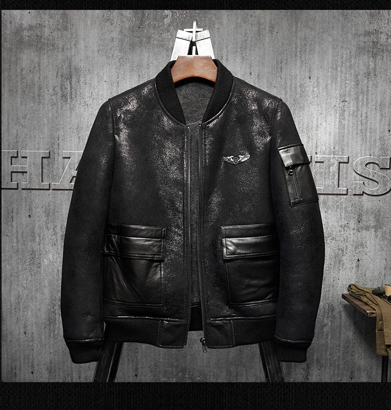 Denny&Dora Men's Shearling Coa - đánh giá và giá Embroidery In Australia