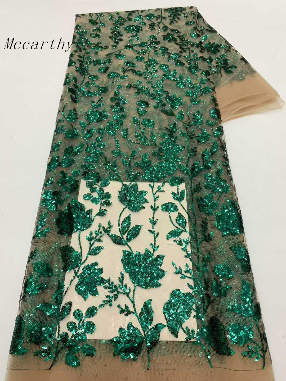 African Lace Fabric With Sequi - đánh giá và giá Embroidery Net Fabric