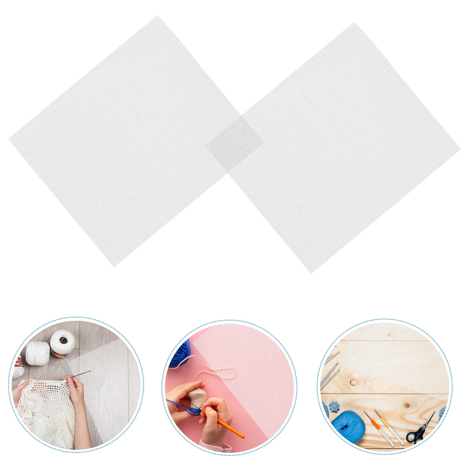 4Pcs Plastic Canvas Mesh Sheet - đánh giá và giá Embroidery Sheet