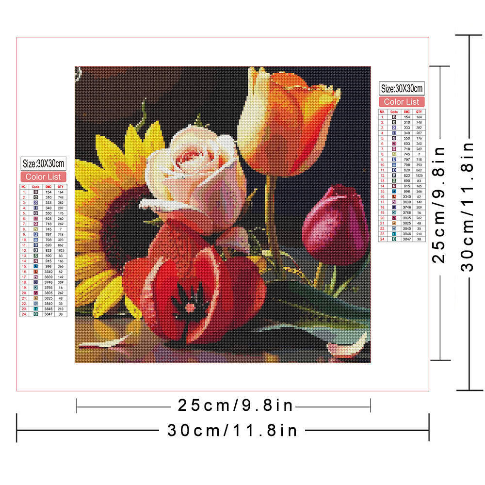 HUACAN Diamond Painting 5d Sun - đánh giá và giá Embroidery Rose Stitch