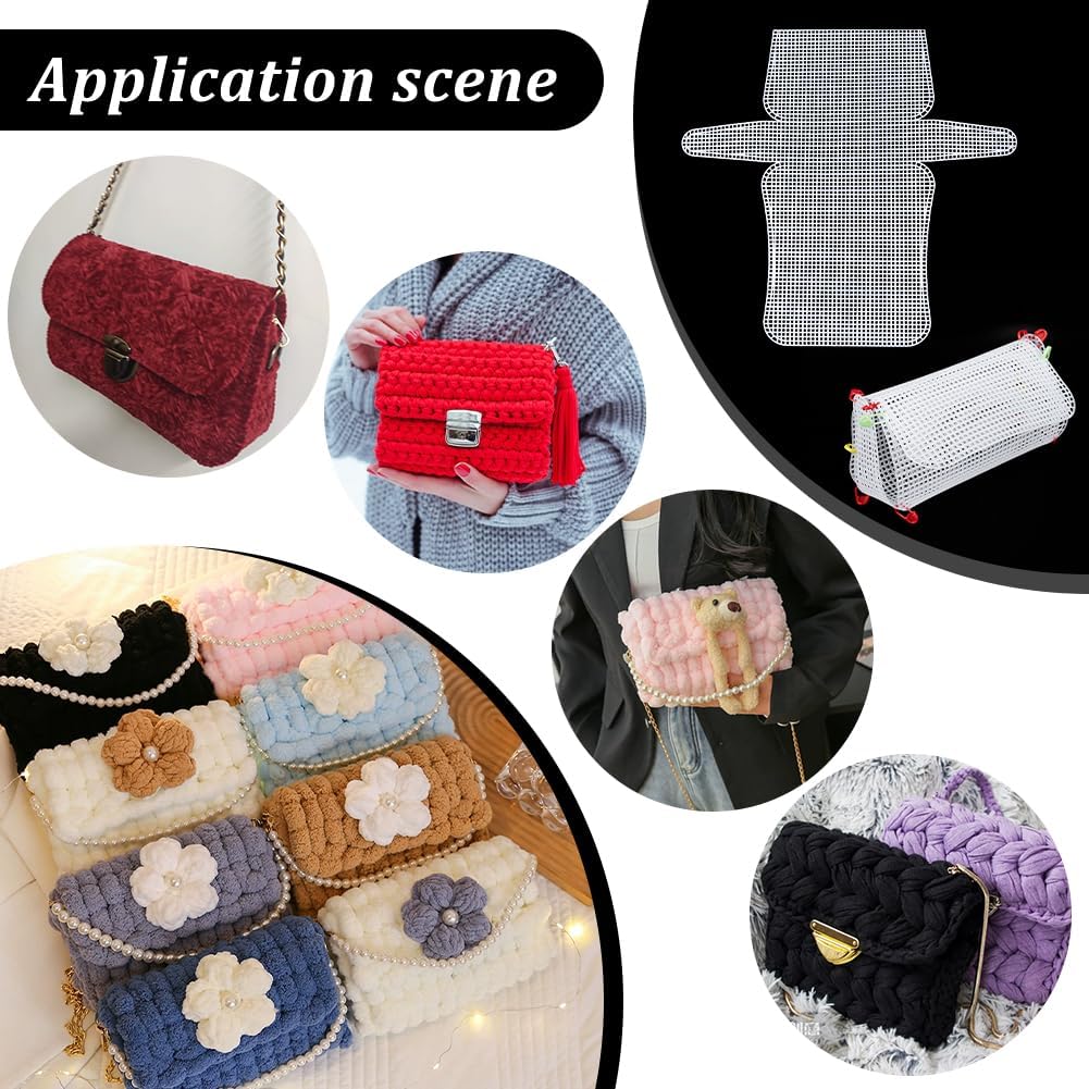 1-4Pcs Plastic Mesh Canvas She - đánh giá và giá Embroidery Sheet