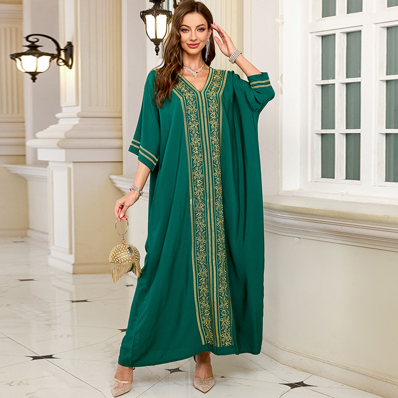 Swimsuit Cover Ups Embroidery  - đánh giá và giá Embroidery Kaftan