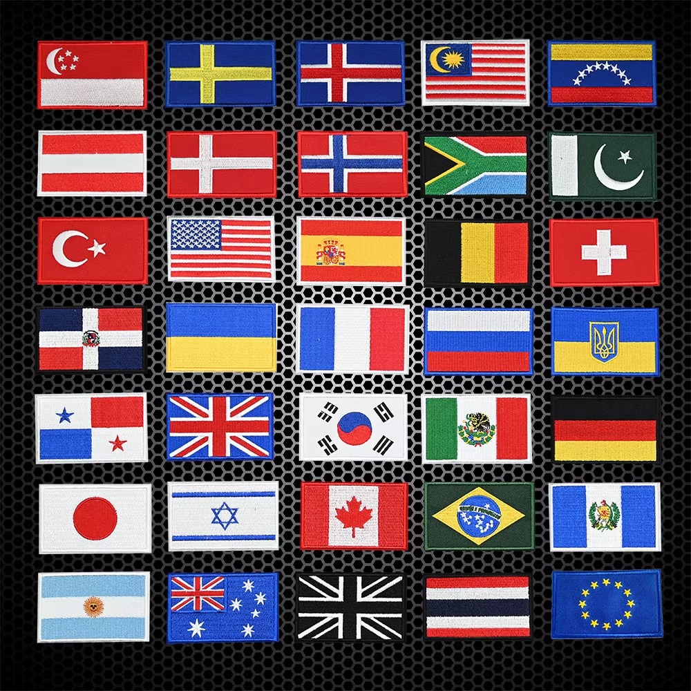 Embroidery Flag Patch US UK Ca - đánh giá và giá Embroidery In Australia