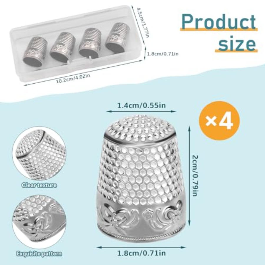 ZMAAGG Thimbles for Hand Sewin - đánh giá và giá Embroidery And Quilting