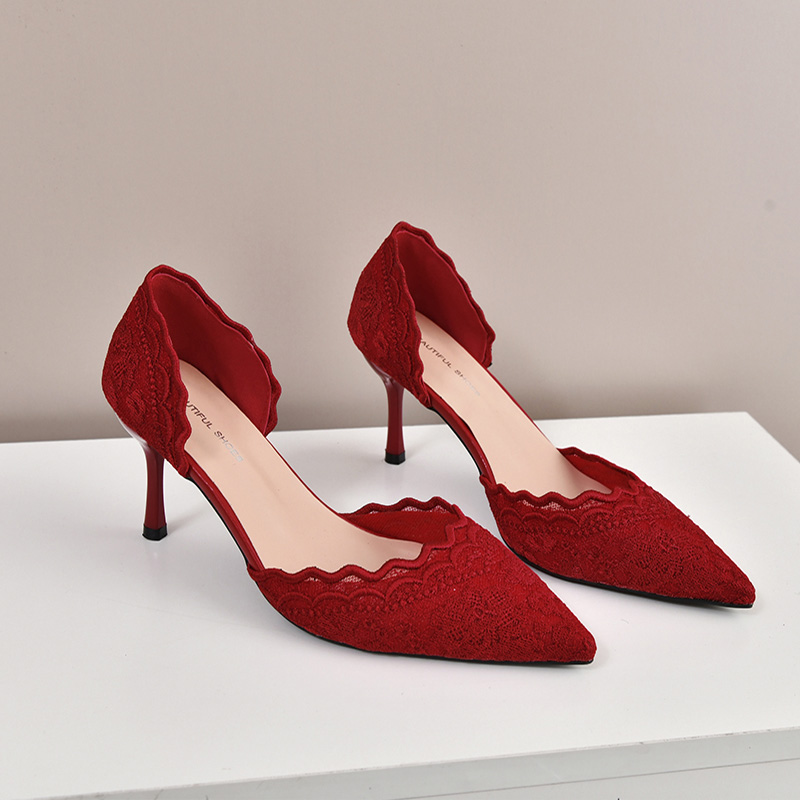 Luxury Red White Lace Embroide - đánh giá và giá Embroidery In The Piece