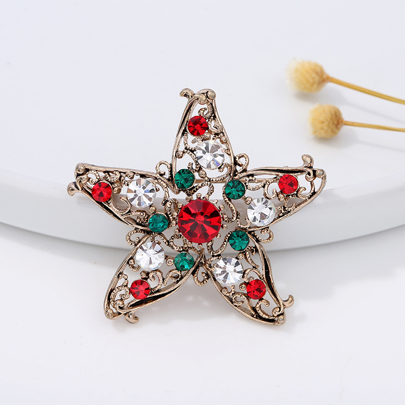 Christmas series jewelry brooc - đánh giá và giá Embroidery Kaftan