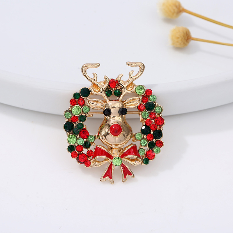 Christmas series jewelry brooc - đánh giá và giá Embroidery Kaftan