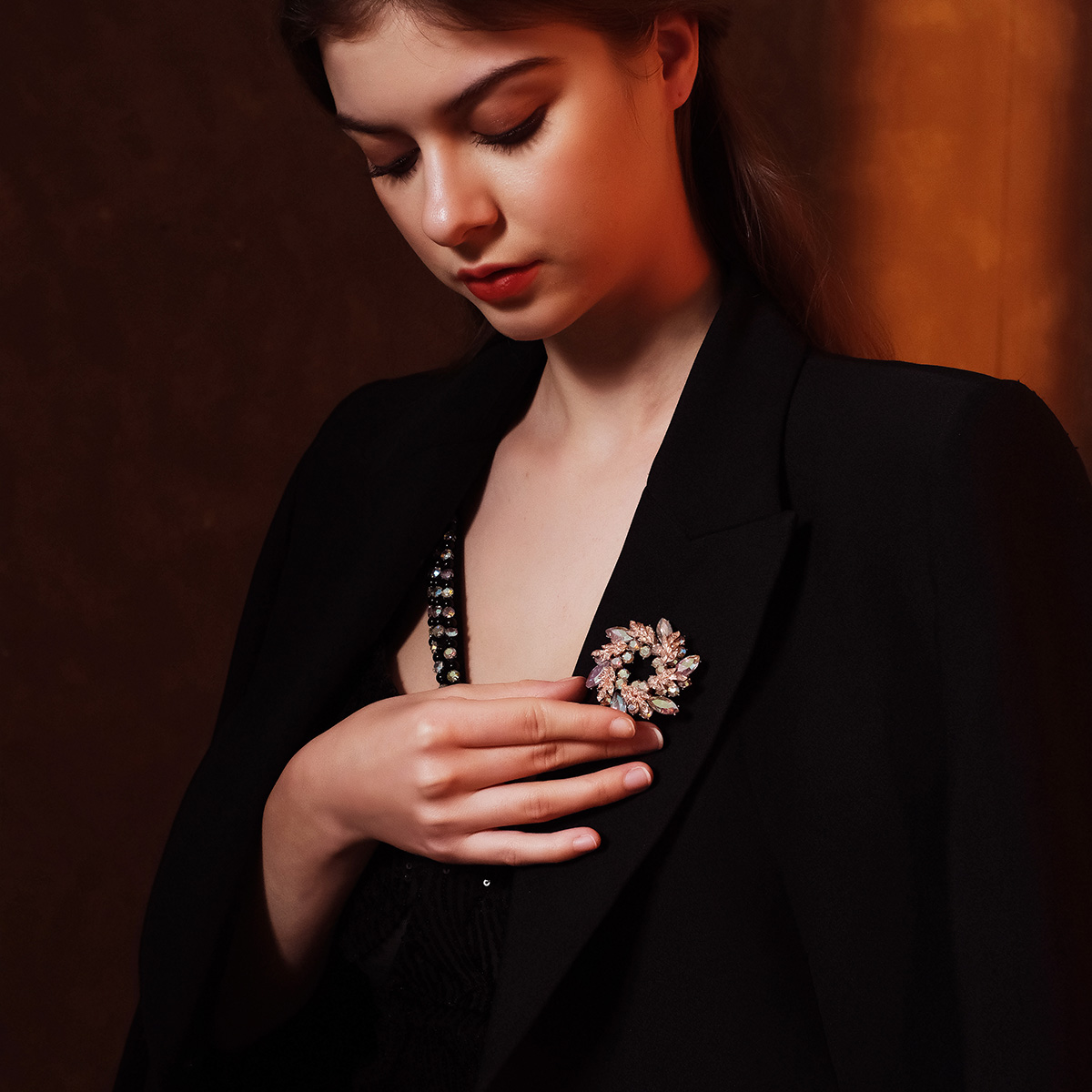 Pearl Brooch Pin Snowflake Hig - đánh giá và giá Embroidery Kaftan