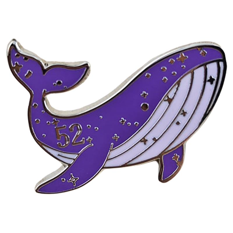 Kpop ARMY 52 Hertz Lonely Whal - đánh giá và giá Embroidery Fish