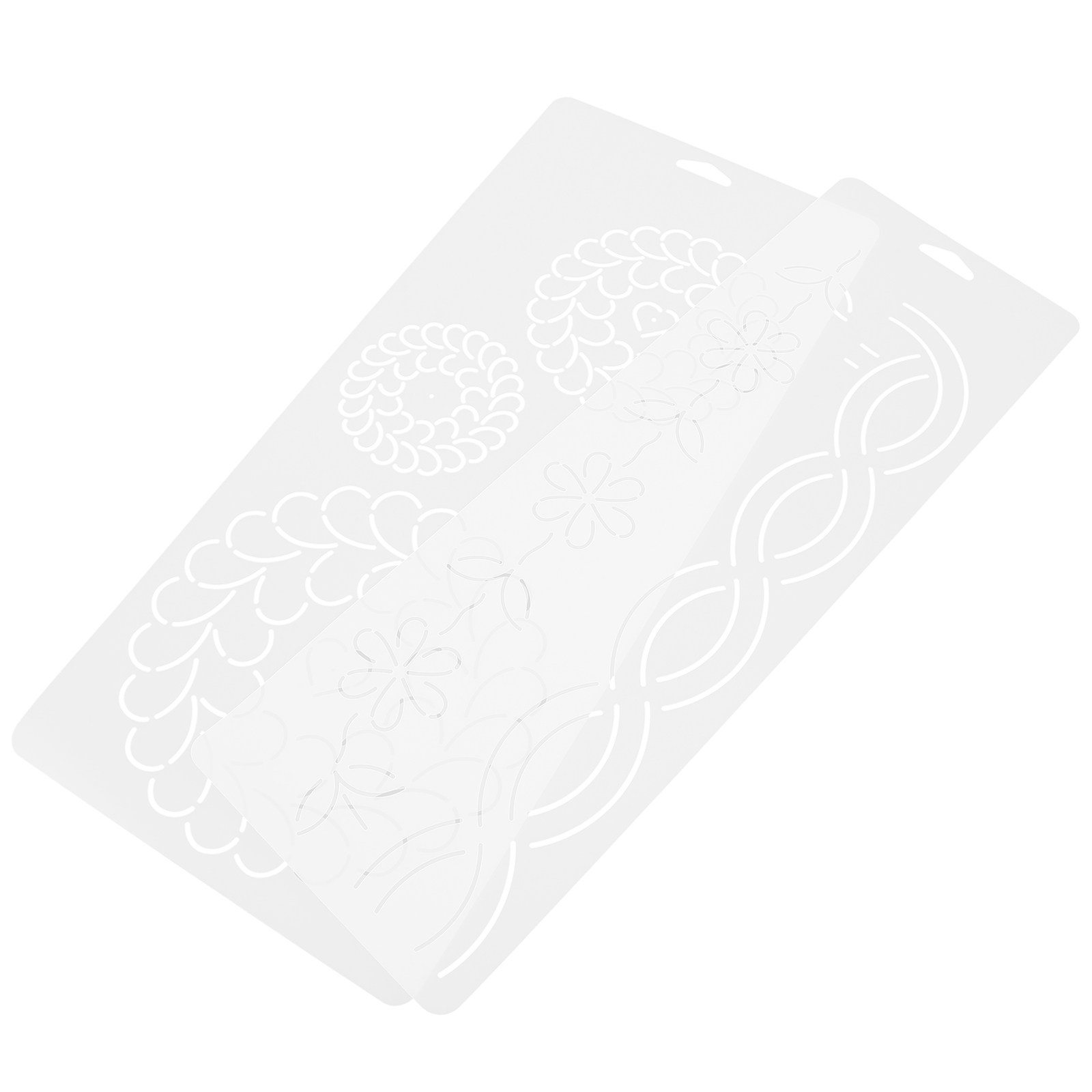 2Pcs Quilting Templates Set Tr - đánh giá và giá Embroidery And Quilting