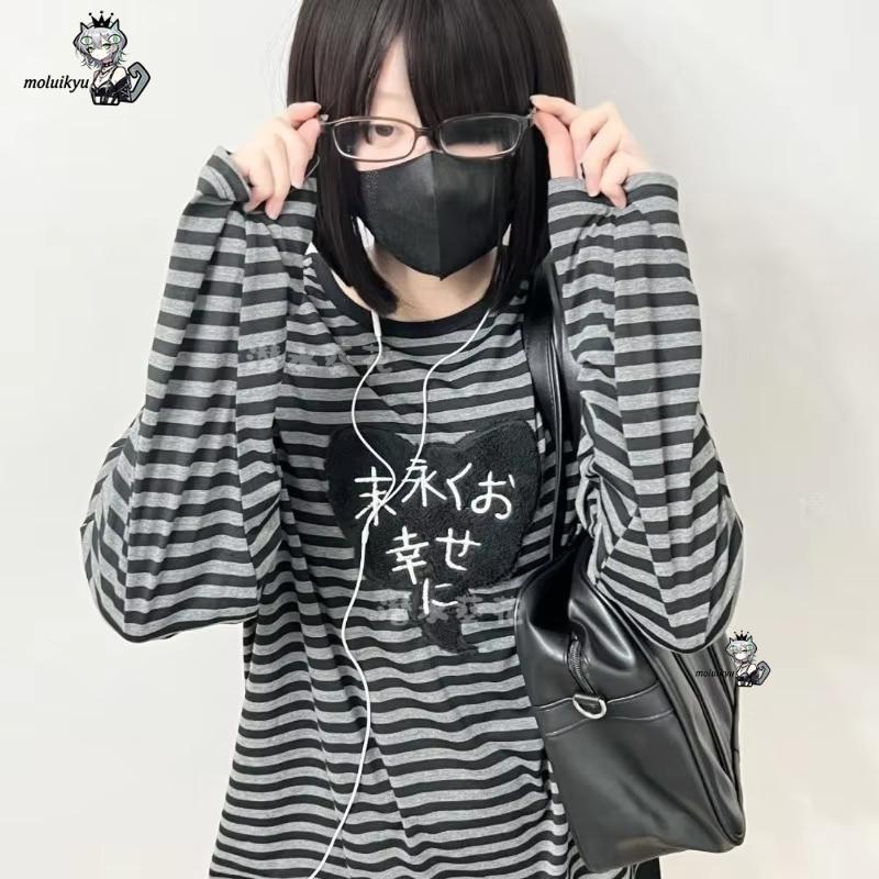 Y2K American Punk Vintage O Ne - đánh giá và giá Embroidery Shirt