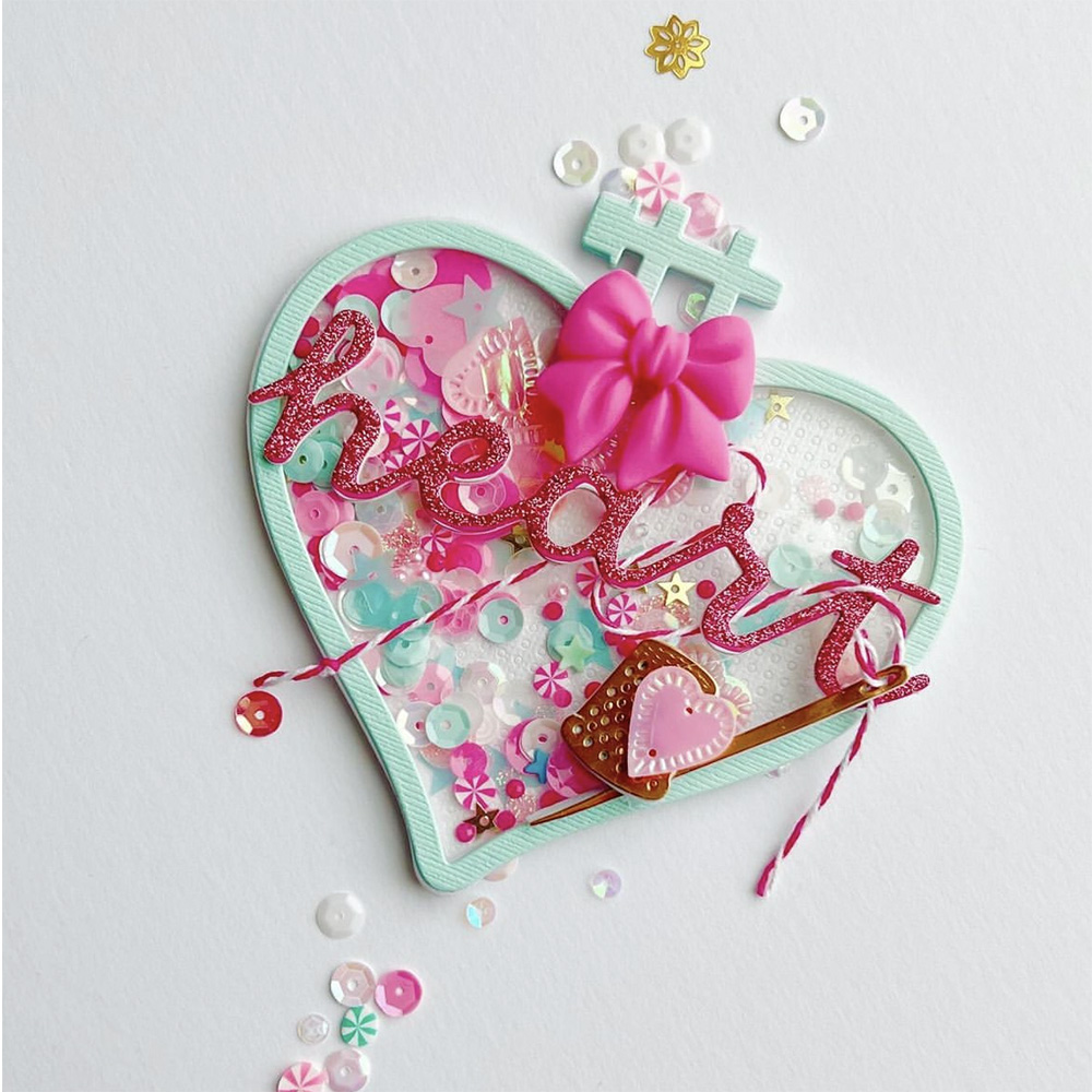 KSCRAFT Heart Embroidery Hoop  - đánh giá và giá Embroidery Sheet