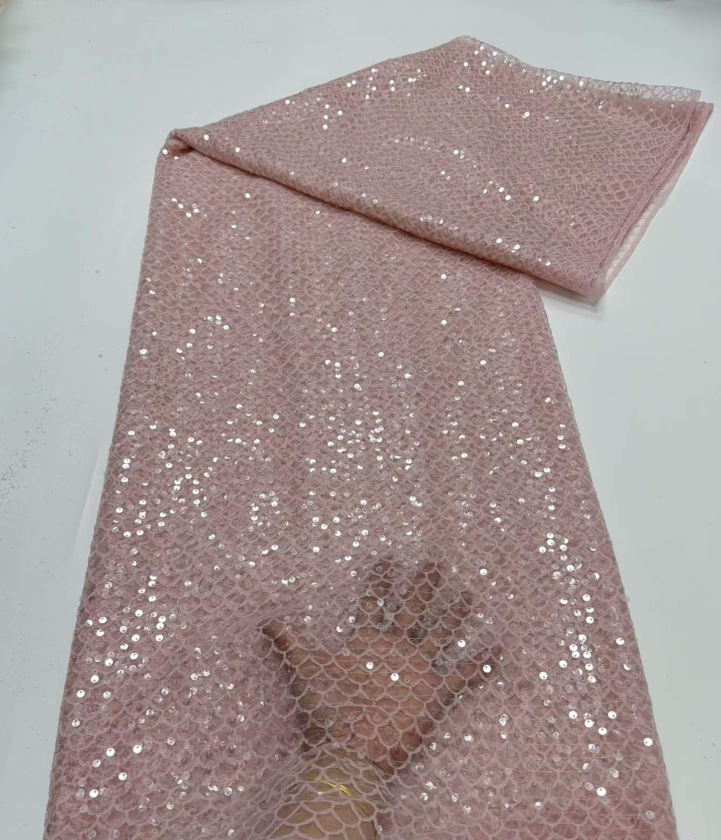 Nigerian Embroidery Lace Net L - đánh giá và giá Embroidery Net Fabric