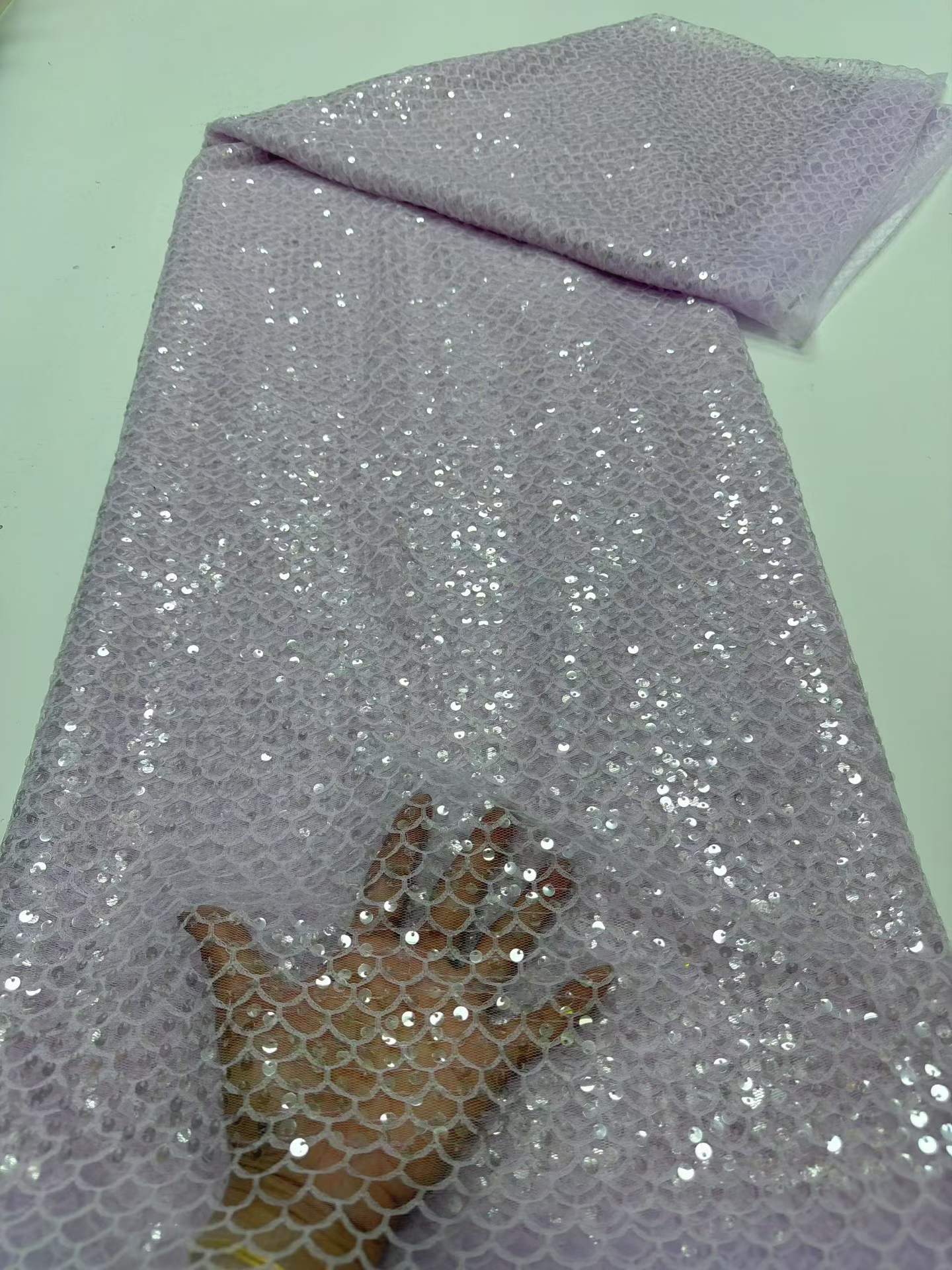 Nigerian Embroidery Lace Net L - đánh giá và giá Embroidery Net Fabric