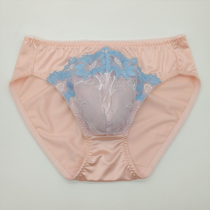 Man's Lace Embroidery Pink Bri - đánh giá và giá Embroidery Knit