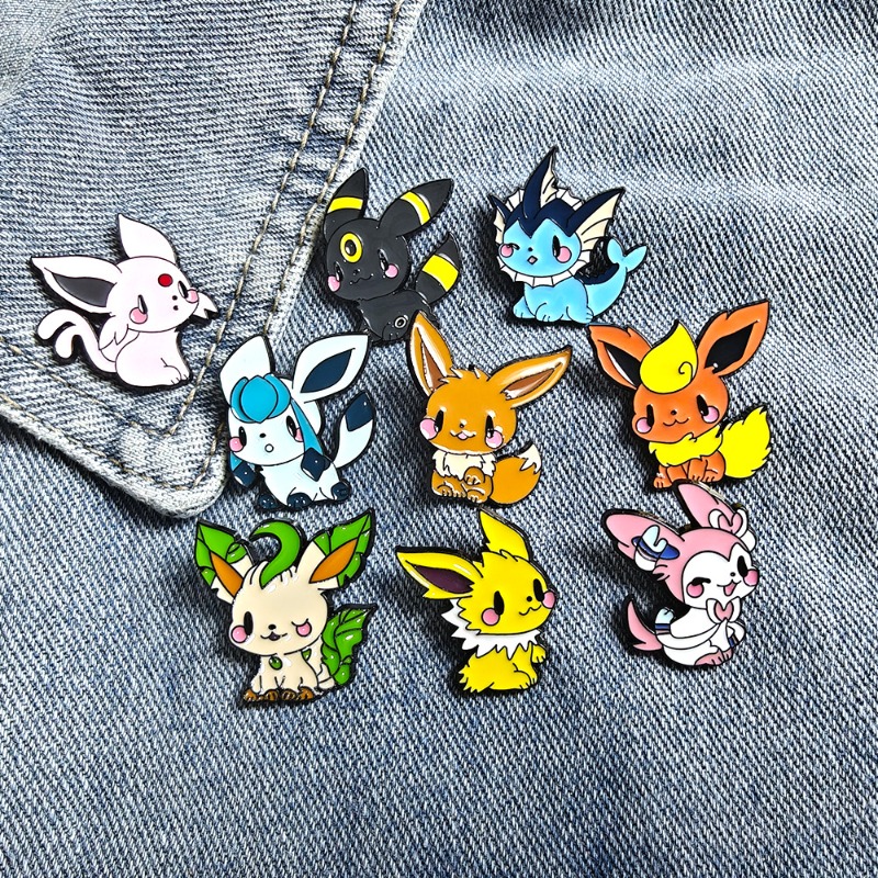 Hot 9 Pcs Anime Elf Brooch Set - đánh giá và giá Embroidery Reddit