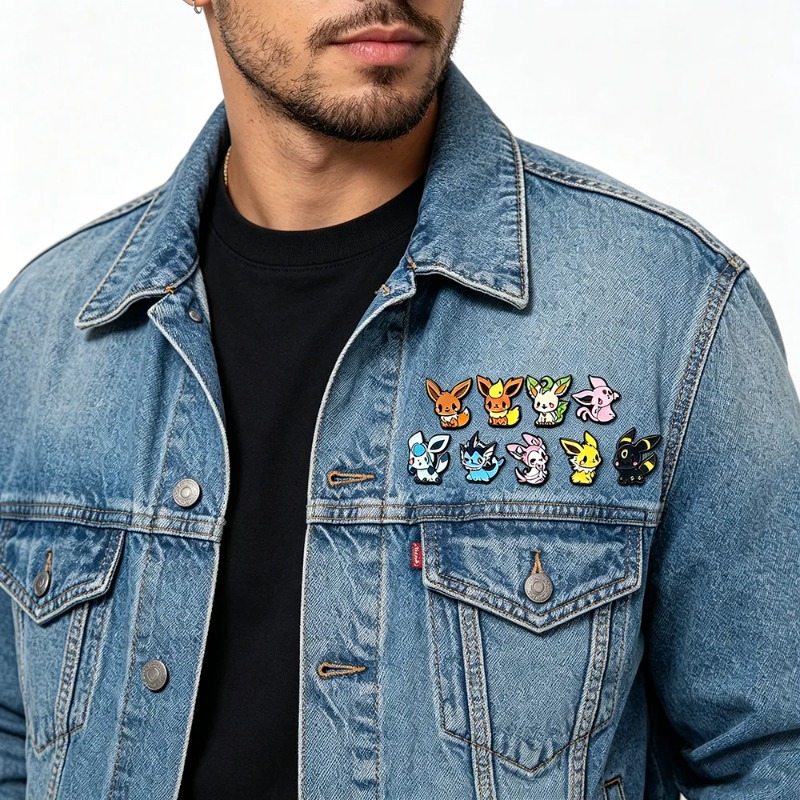Hot 9 Pcs Anime Elf Brooch Set - đánh giá và giá Embroidery Reddit
