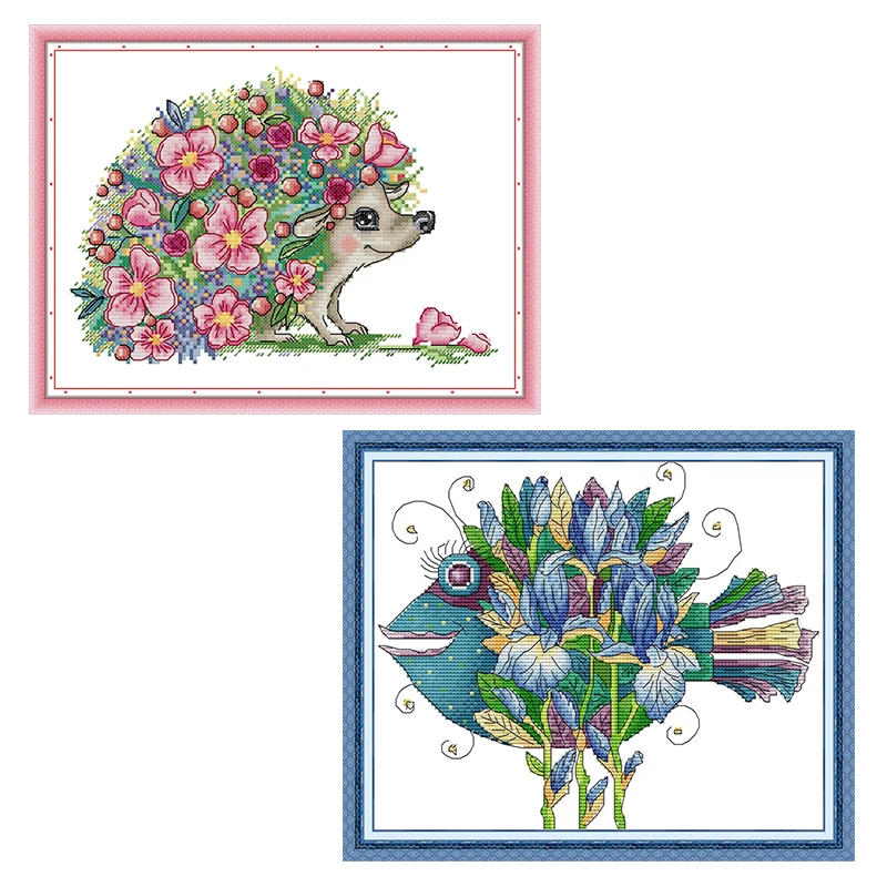 Cross Stitch Embroidery Kit Be - đánh giá và giá Embroidery Fish