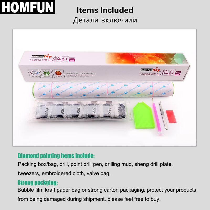 HOMFUN Diamond Painting 