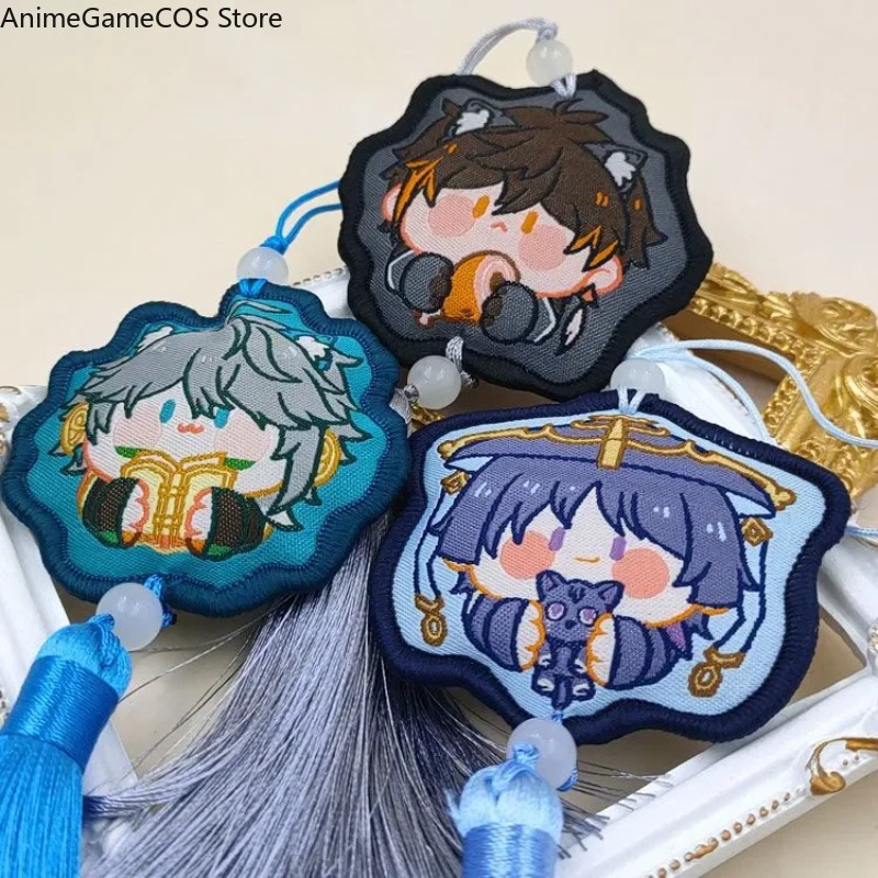 Anime Genshin Impact Tartaglia - đánh giá và giá Embroidery Xmas Ornaments