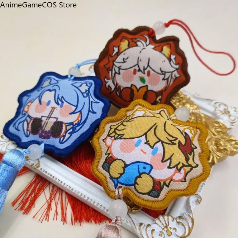 Anime Genshin Impact Tartaglia - đánh giá và giá Embroidery Xmas Ornaments