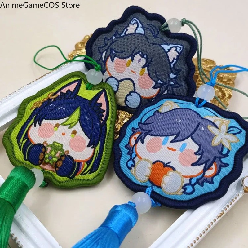 Anime Genshin Impact Tartaglia - đánh giá và giá Embroidery Xmas Ornaments
