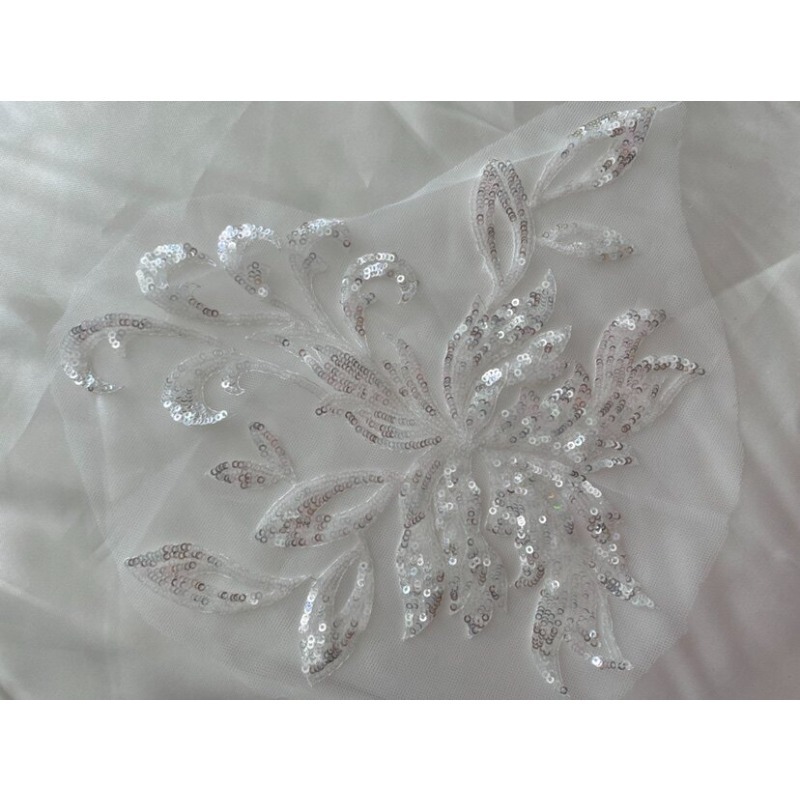 Lace Embroidery Mesh Sequin Fl - đánh giá và giá Embroidery Gold