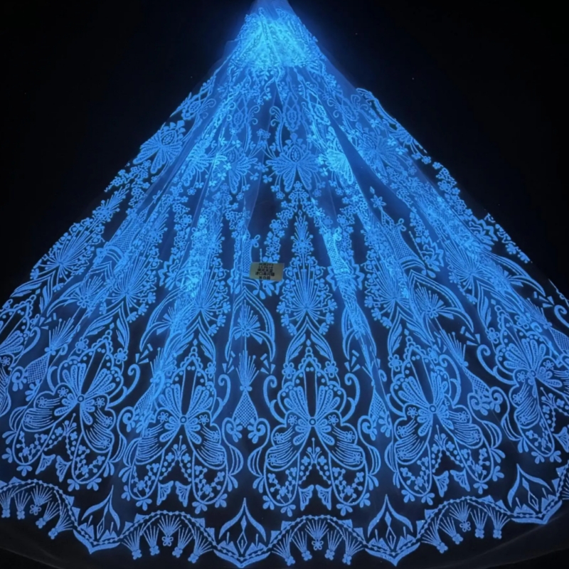 2026 Blue Hot Sale Fadhion Des - đánh giá và giá Embroidery Net Fabric