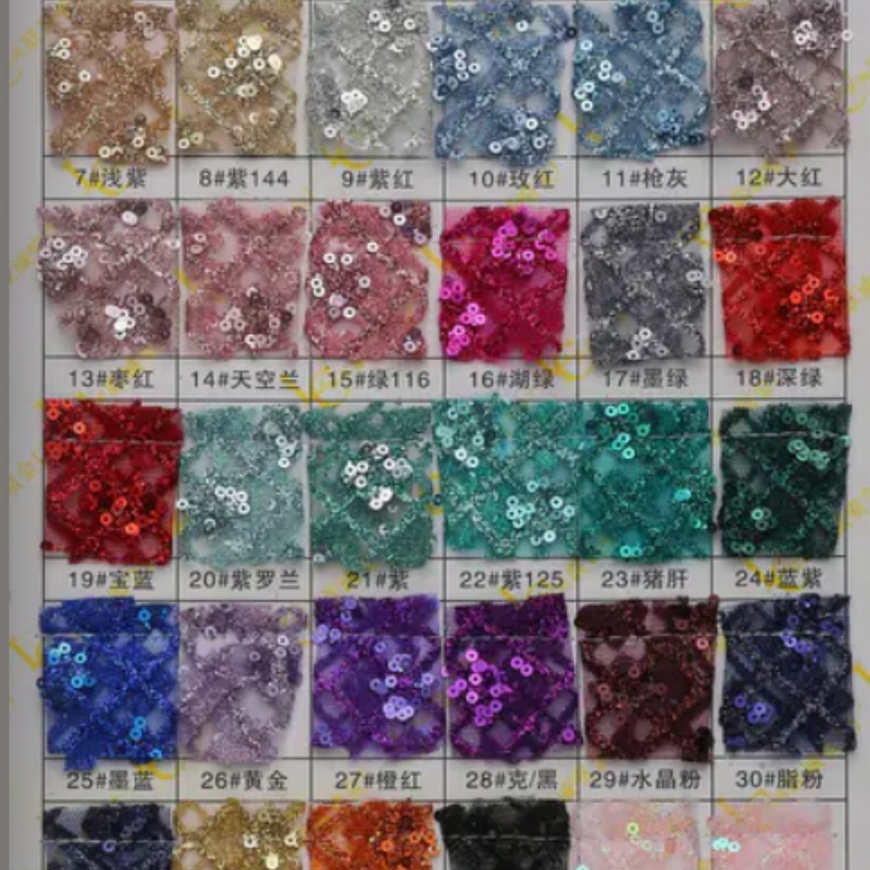 2026 Blue Hot Sale Fadhion Des - đánh giá và giá Embroidery Net Fabric