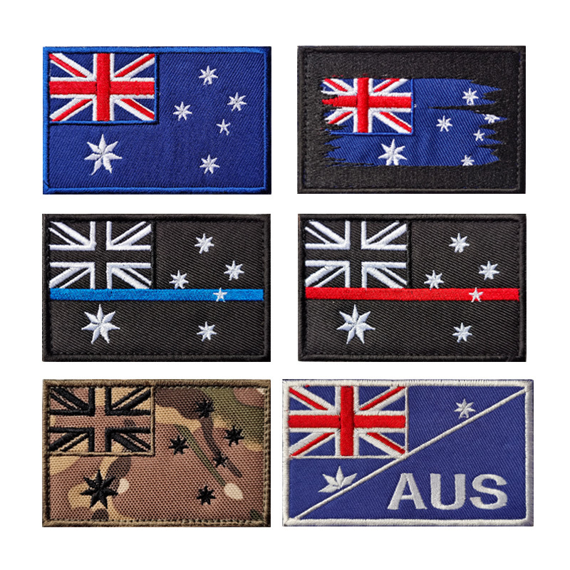 Australia Flags IR Reflective  - đánh giá và giá Embroidery In Australia