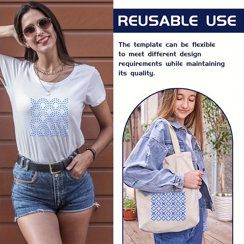 30Pcs Embroidery Templates DIY - đánh giá và giá Embroidery And Quilting