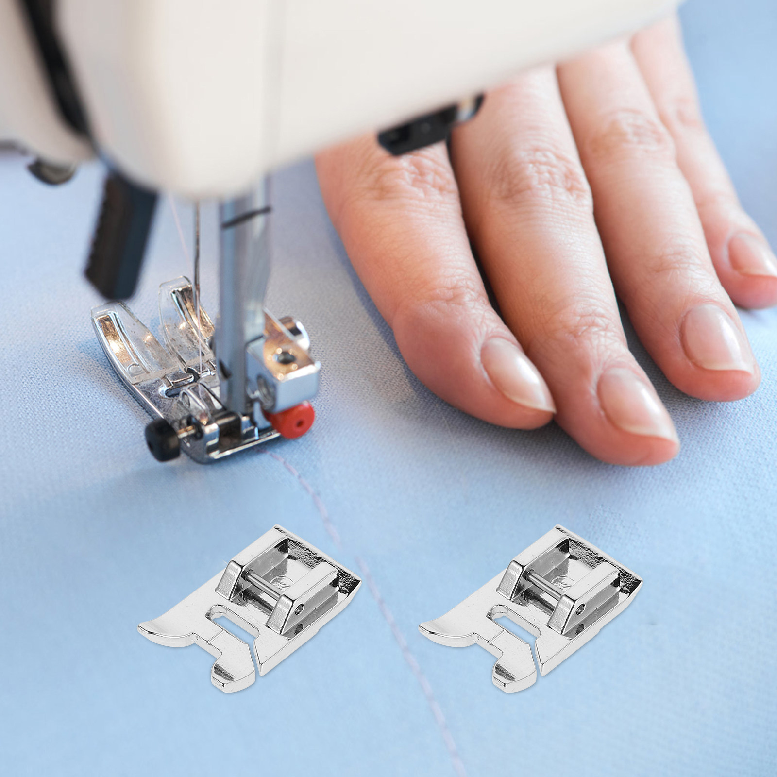 5Pcs Sewing Machine Presser Fo - đánh giá và giá Embroidery And Quilting