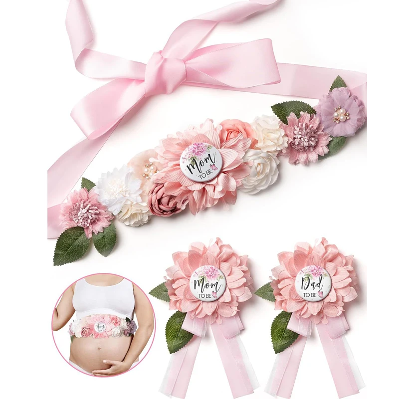 Flower Sash Set-Baby Shower Mo - đánh giá và giá Embroidery Kaftan