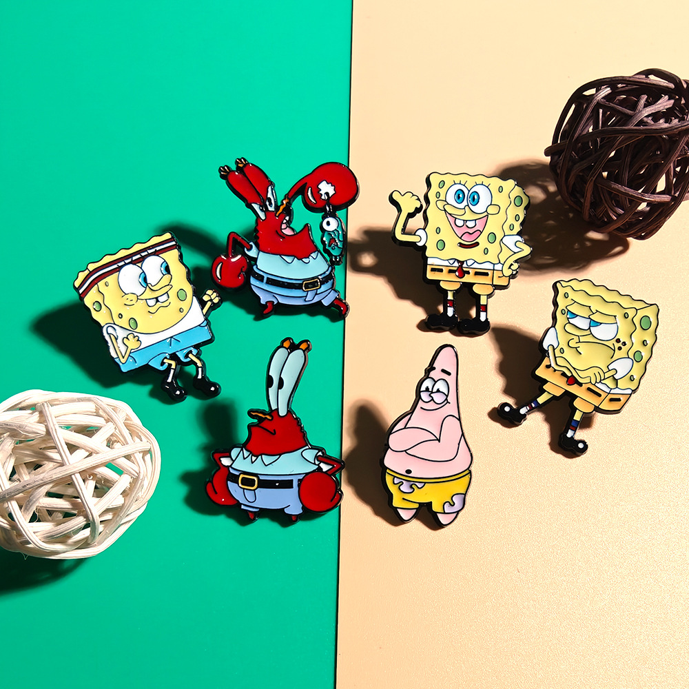 6 Pcs SpongeBob SquarePants An - đánh giá và giá Embroidery Reddit