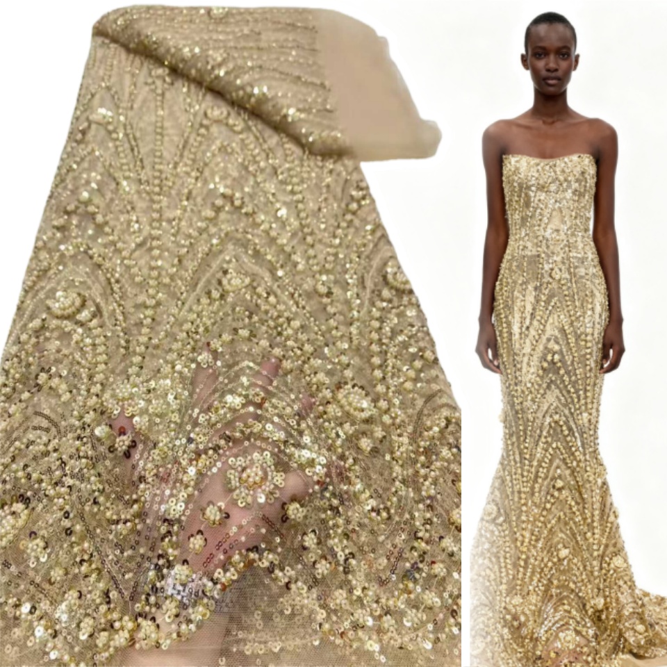 2026 African Nigerian High-Qua - đánh giá và giá Embroidery Net Fabric