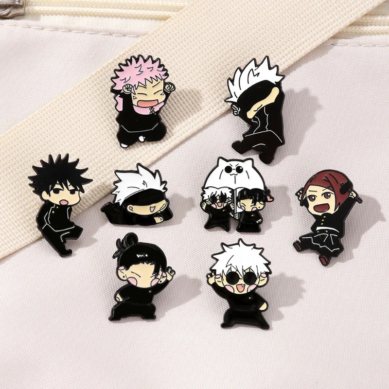 8pcs Anime Itadori Yuji Enamel - đánh giá và giá Embroidery Reddit
