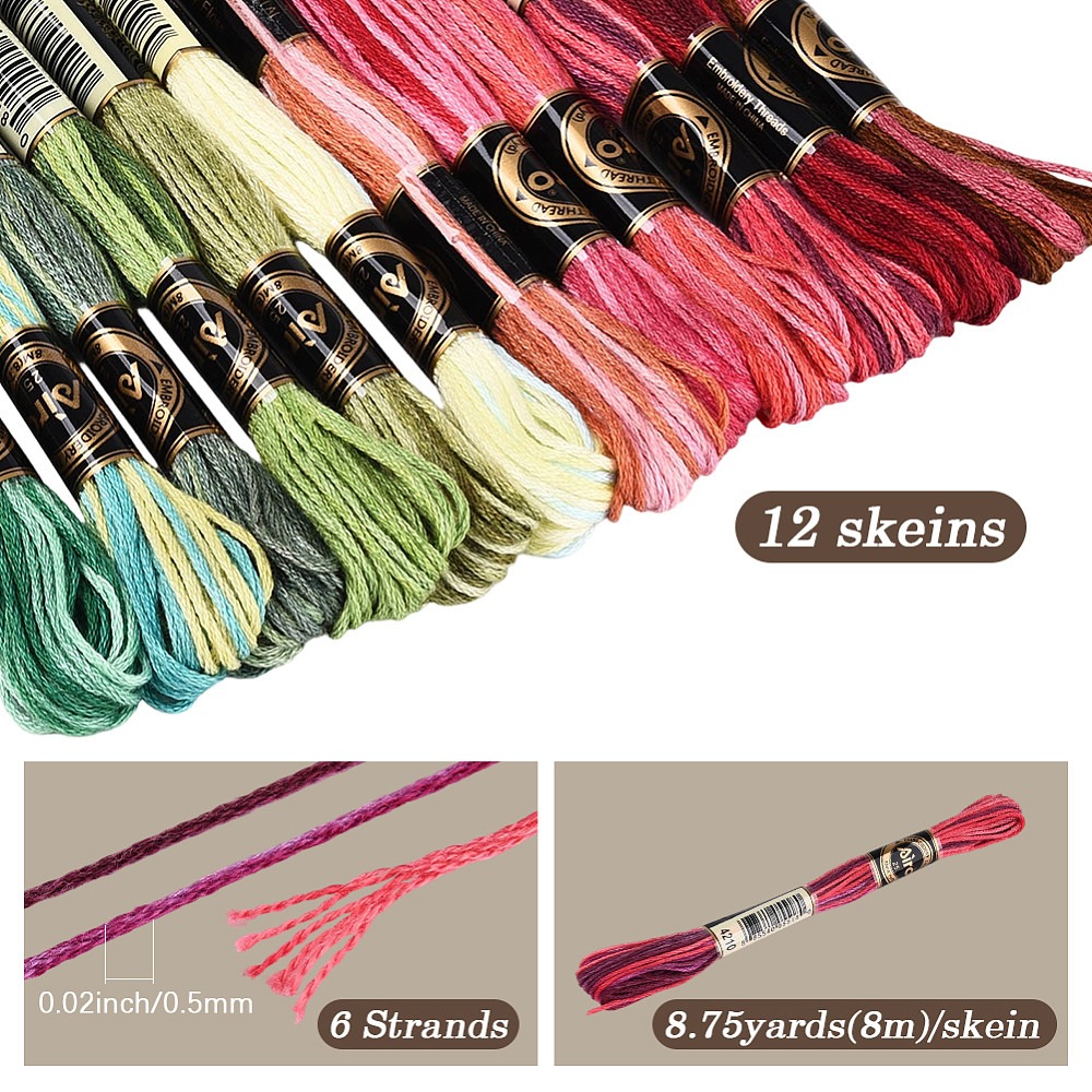 105 Yards Stitch Floss Embroid - đánh giá và giá Embroidery Stitch