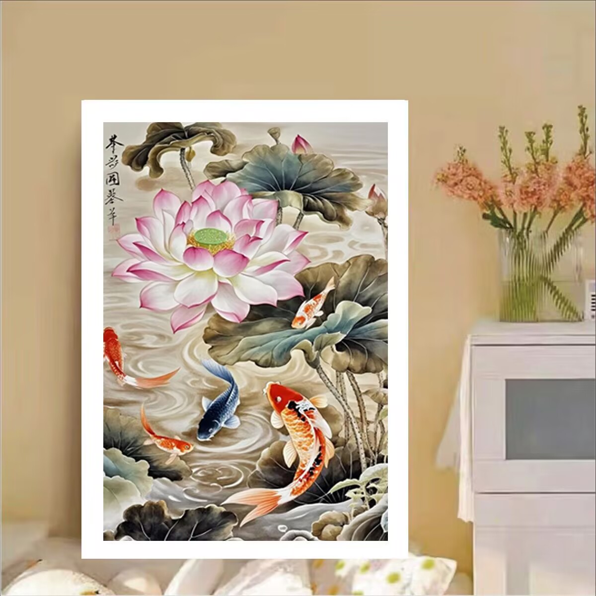 11CT 9CT Fish Lotus Embroidery - đánh giá và giá Embroidery Fish