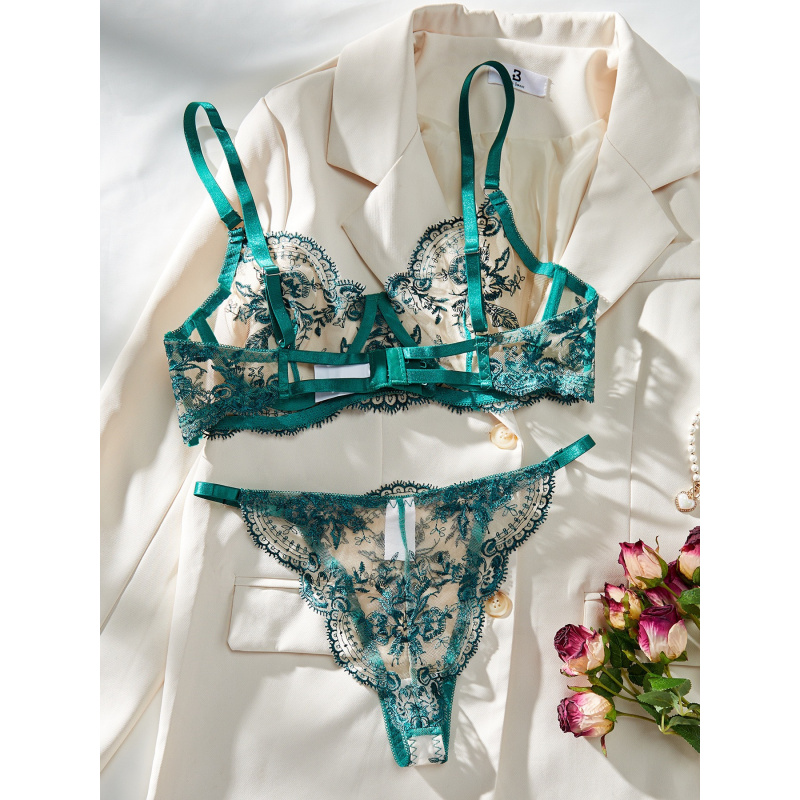 Hot-selling Sexy Lingerie Flor - đánh giá và giá Embroidery Set