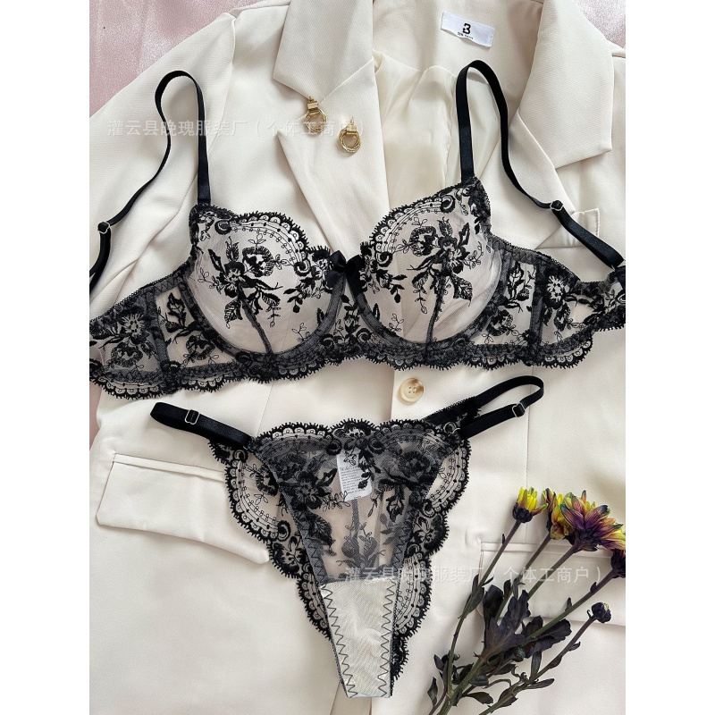 Hot-selling Sexy Lingerie Flor - đánh giá và giá Embroidery Set