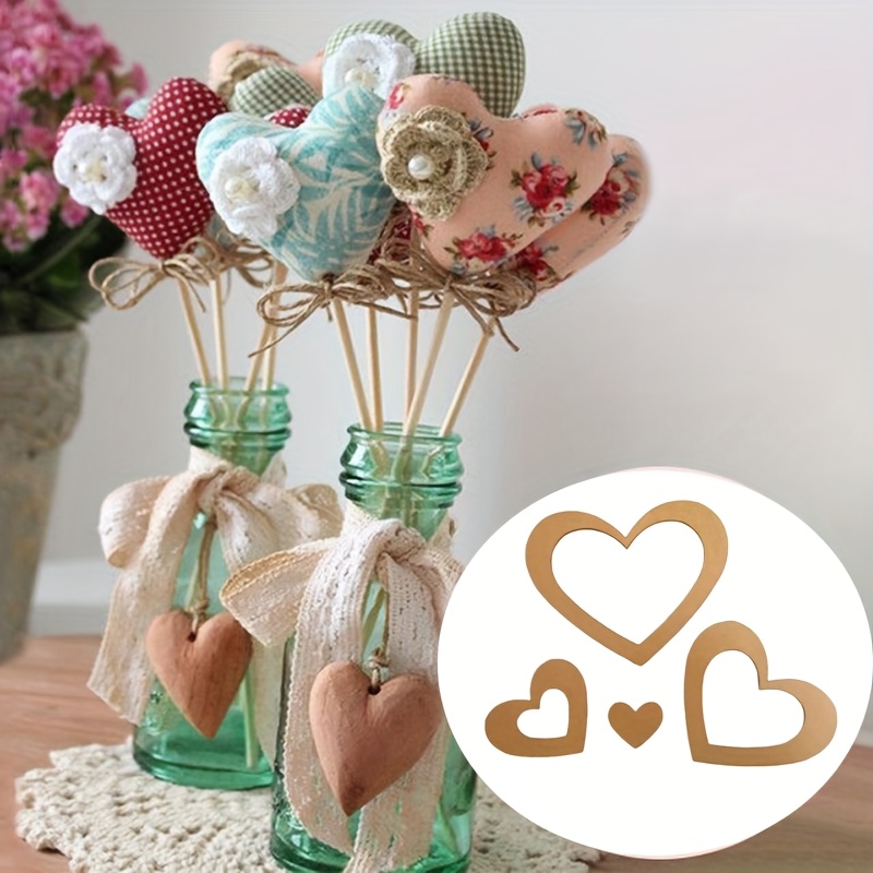 4Pcs Acrylic Nested Heart Quil - đánh giá và giá Embroidery And Quilting