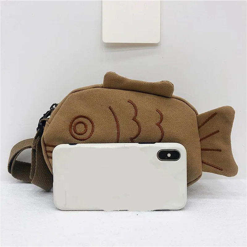 Fish Shape Canvas Messenger Ba - đánh giá và giá Embroidery Fish